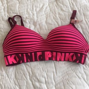Pink Victoria’s Secret sport Bra Size M